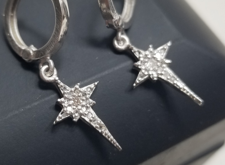 PIRLANTA TAŞLI ÖZEL YAPIM KÜPE