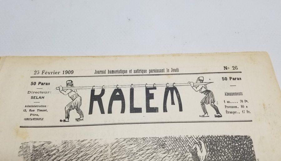 İKİ DİLDE ÇIKARILMIŞ OSMANLI DÖNEMİ KALEM DERGİSİ