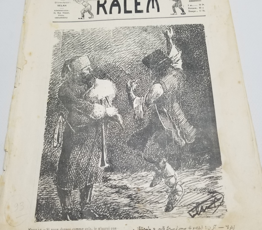 İKİ DİLDE ÇIKARILMIŞ OSMANLI DÖNEMİ KALEM DERGİSİ