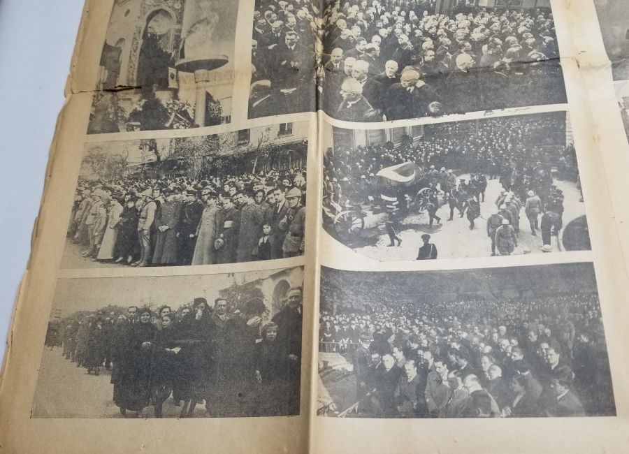 22 KASIM 1938 TARİHLİ MUSTAFA KEMAL ATATÜRK'ÜN ÖLÜMÜ KONULU TAN GAZETESİ
