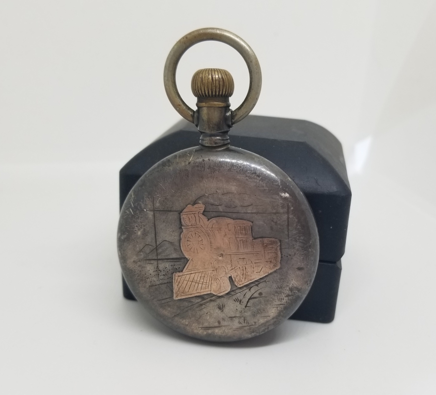 GÜMÜŞ KASA ANTİKA OMEGA CEP SAATİ