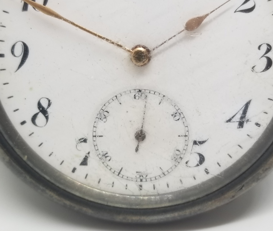 GÜMÜŞ KASA ANTİKA OMEGA CEP SAATİ