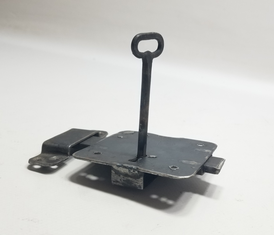 ORİJİNAL ANAHTARIYLA OSMANLI DÖNEMİ EL YAPIMI KAPI KİLİDİ