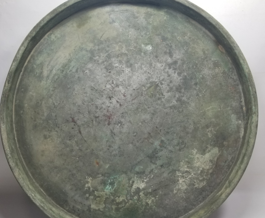 OSMANLI DÖNEMİ BAKIR EKMEK TEPSİSİ