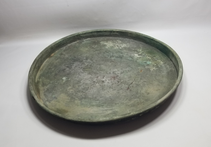 OSMANLI DÖNEMİ BAKIR EKMEK TEPSİSİ