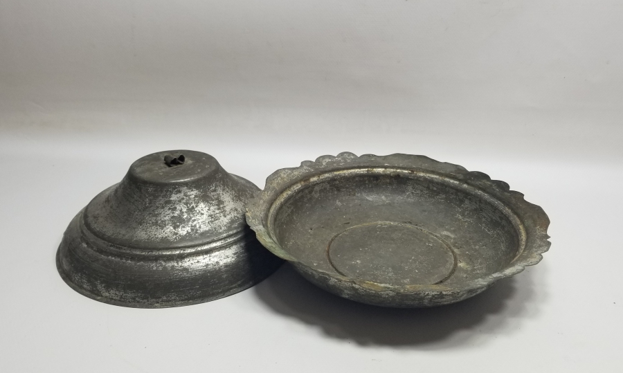 OSMANLI DÖNEMİ KAPAKLI BAKIR LENGER