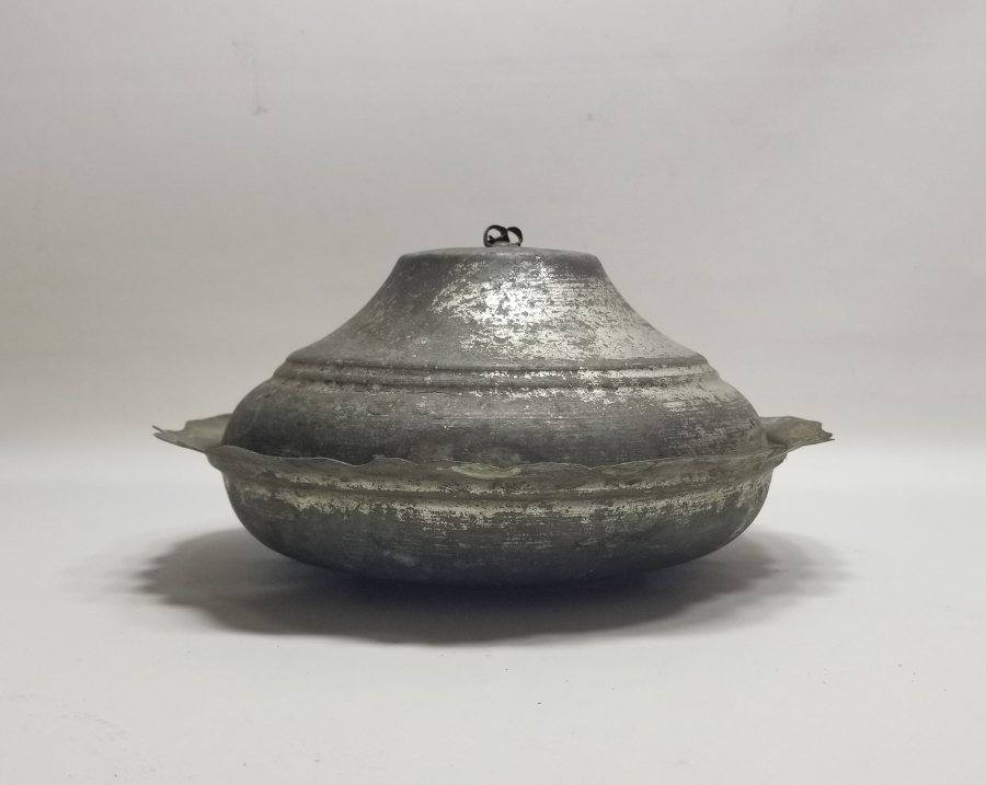 OSMANLI DÖNEMİ KAPAKLI BAKIR LENGER