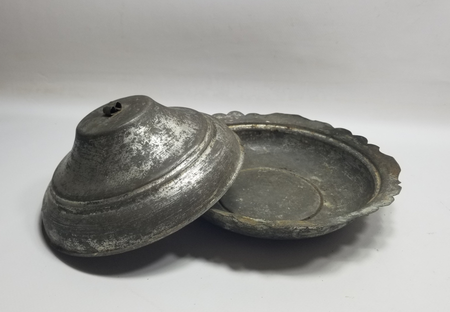 OSMANLI DÖNEMİ KAPAKLI BAKIR LENGER