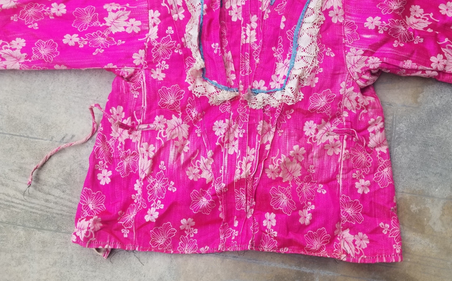 OSMANLI DÖNEMİ HEREKE DOKUMASI İPEK KIYAFET