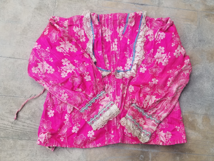 OSMANLI DÖNEMİ HEREKE DOKUMASI İPEK KIYAFET