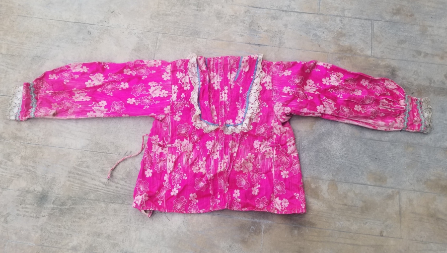 OSMANLI DÖNEMİ HEREKE DOKUMASI İPEK KIYAFET