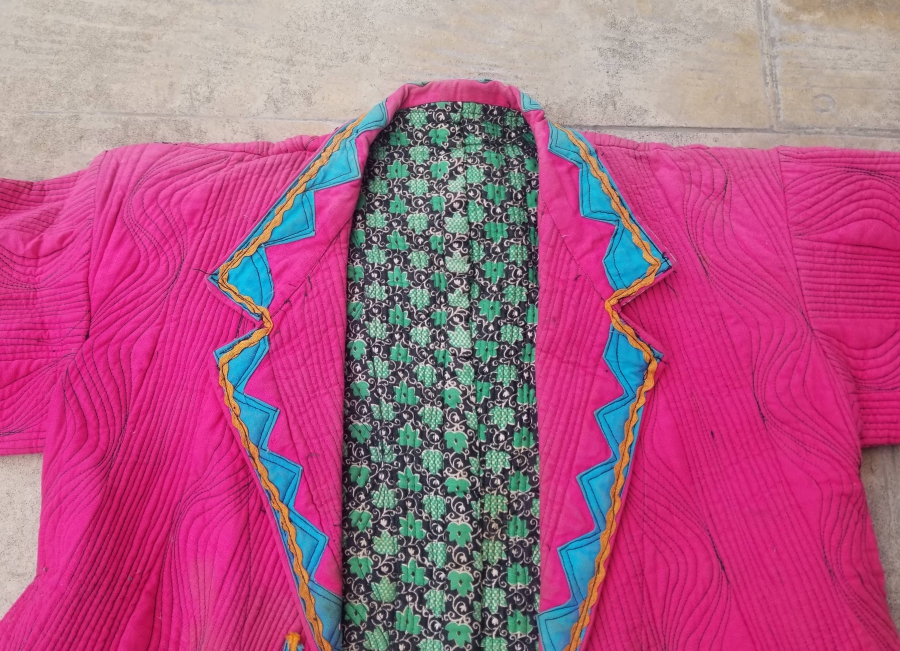 OSMANLI DÖNEMİ EL YAPIMI İPEK CEKET