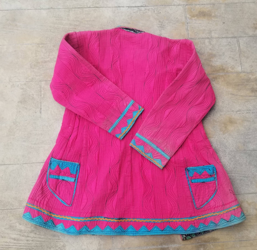 OSMANLI DÖNEMİ EL YAPIMI İPEK CEKET