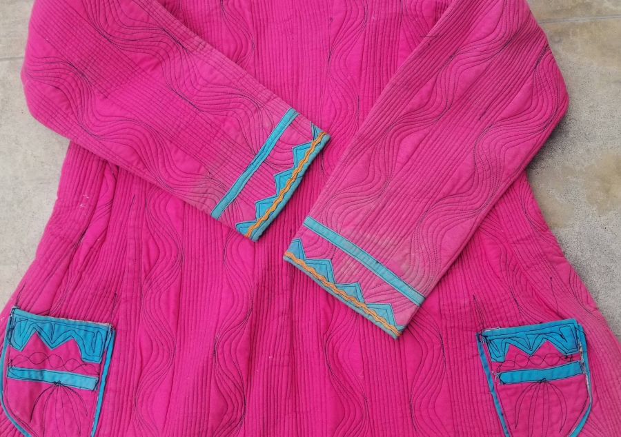 OSMANLI DÖNEMİ EL YAPIMI İPEK CEKET