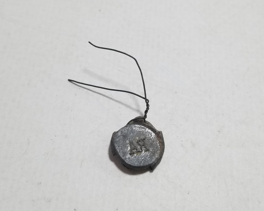 OSMANLI DÖNEMİ POSTA ÇUVALI KURŞUN MÜHRÜ