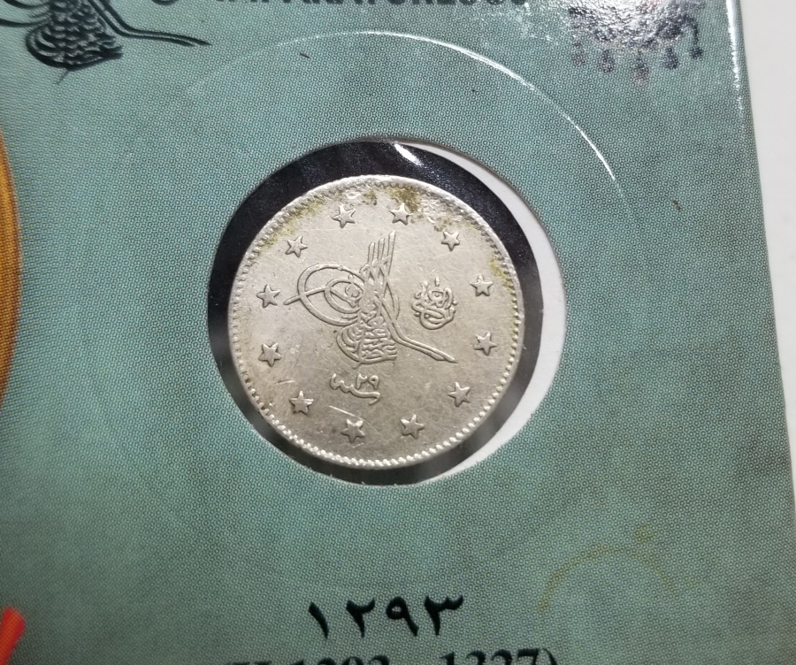 SULTAN ABDÜLHAMİD HAN DÖNEMİ GÜMÜŞ 2 KURUŞ MECİDİYE