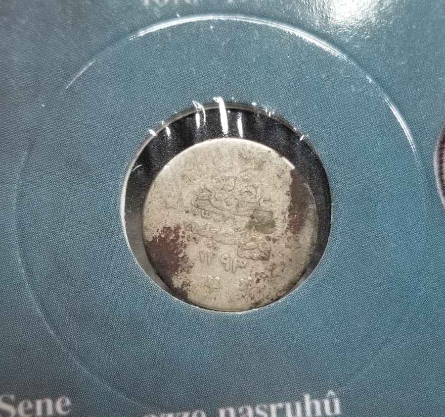 SULTAN ABDÜLHAMİD DÖNEMİ GÜMÜŞ 2 KURUŞ MECİDİYE