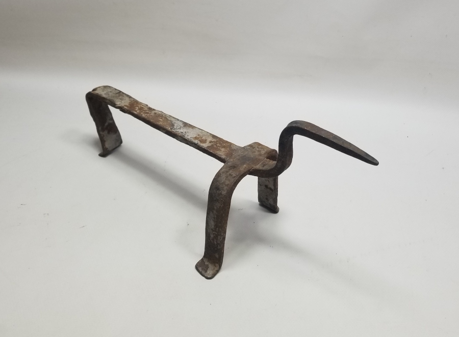 OSMANLI DÖNEMİ HAYVAN FORMUNDA YAPILMIŞ TEKKE İŞİ ODUN EŞEĞİ - ODUN TUTMACI