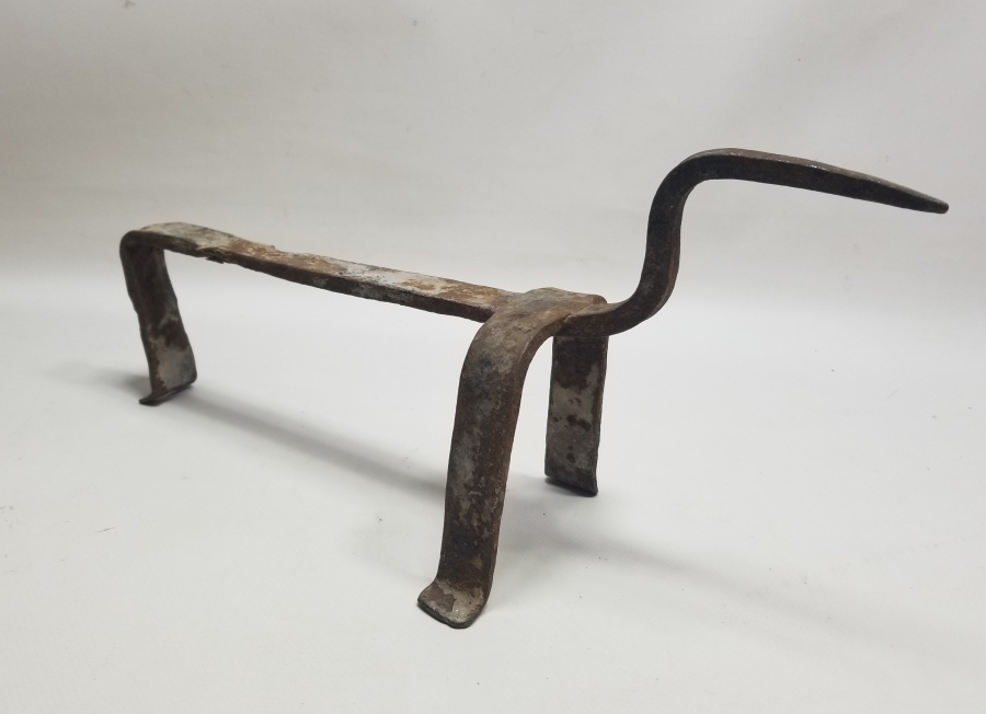 OSMANLI DÖNEMİ HAYVAN FORMUNDA YAPILMIŞ TEKKE İŞİ ODUN EŞEĞİ - ODUN TUTMACI