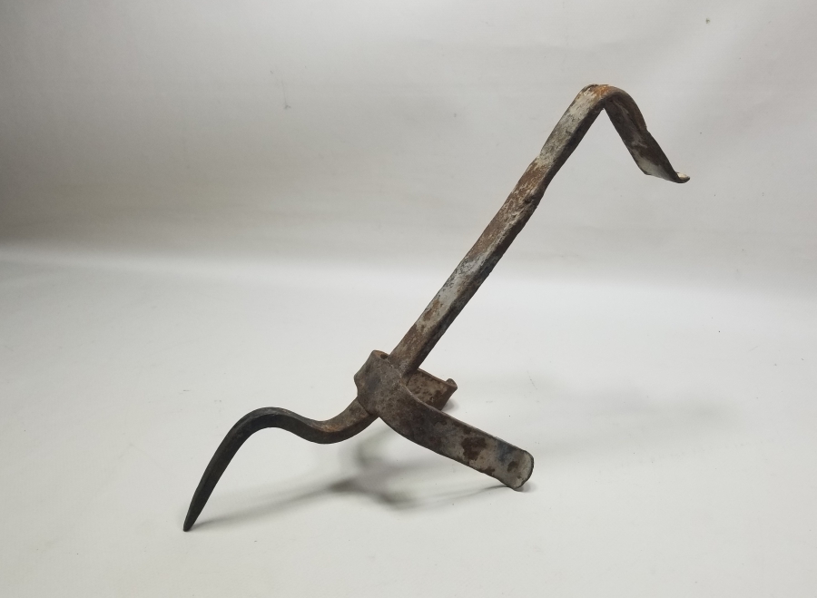 OSMANLI DÖNEMİ HAYVAN FORMUNDA YAPILMIŞ TEKKE İŞİ ODUN EŞEĞİ - ODUN TUTMACI