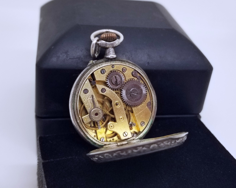 ANTİKA KURMALI CEP SAATİ