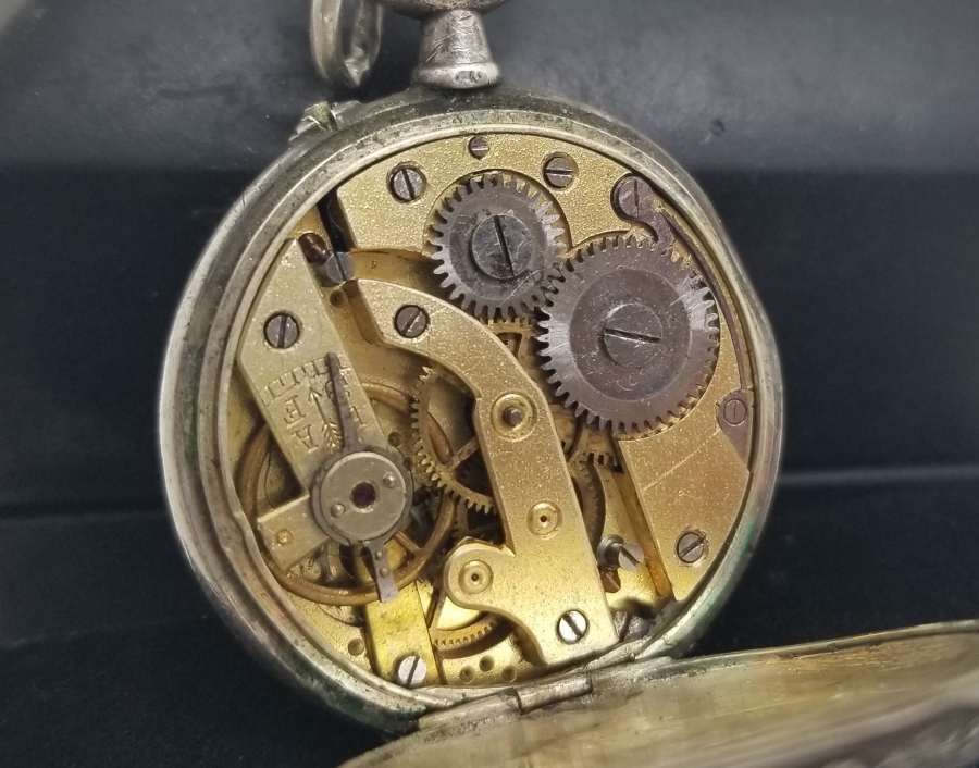 ANTİKA KURMALI CEP SAATİ