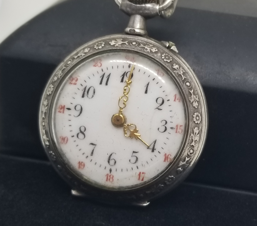 ANTİKA KURMALI CEP SAATİ