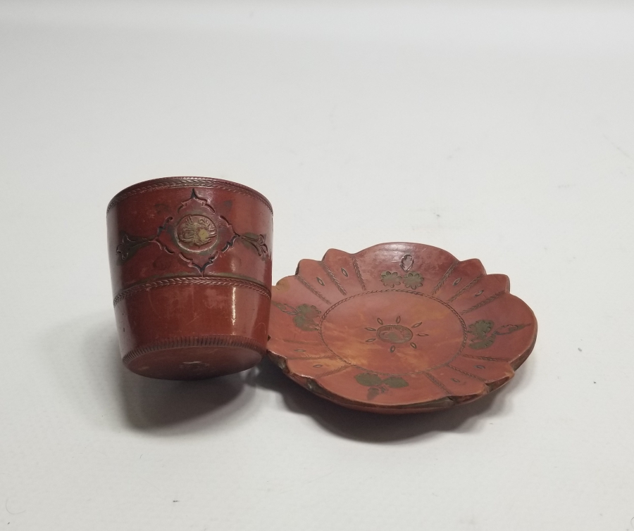 OSMANLI DÖNEMİ TUĞRALI NADİR TOPHANE KAHVE FİNCANI TAKIMI