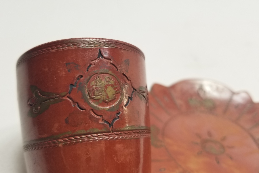 OSMANLI DÖNEMİ TUĞRALI NADİR TOPHANE KAHVE FİNCANI TAKIMI