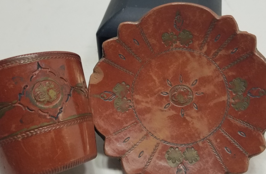 OSMANLI DÖNEMİ TUĞRALI NADİR TOPHANE KAHVE FİNCANI TAKIMI