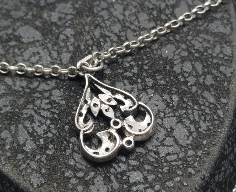 ÖZEL YAPIM PIRLANTA TAŞLI KOLYE