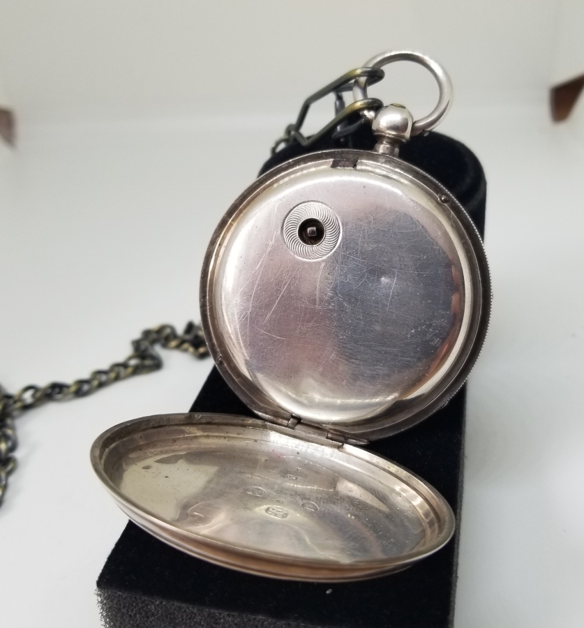 NADİR TİPTE GÜMÜŞ KASA YARIM PRİOR CEP SAATİ