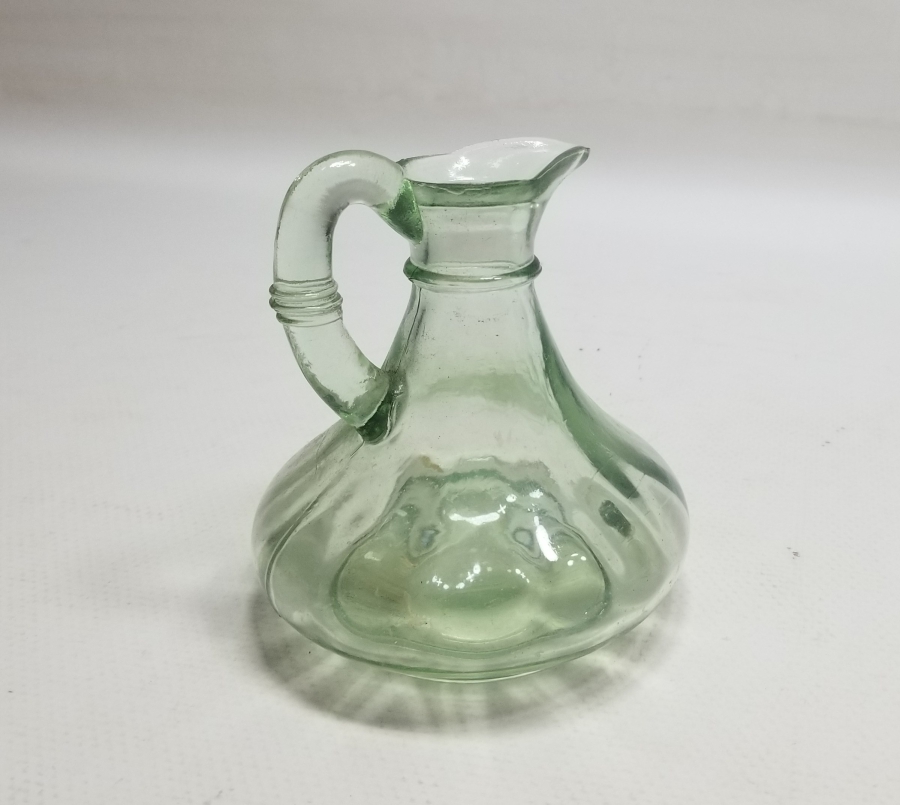 KABARTMA İŞÇİLİKLİ ANTİKA CAM SİRKELİK