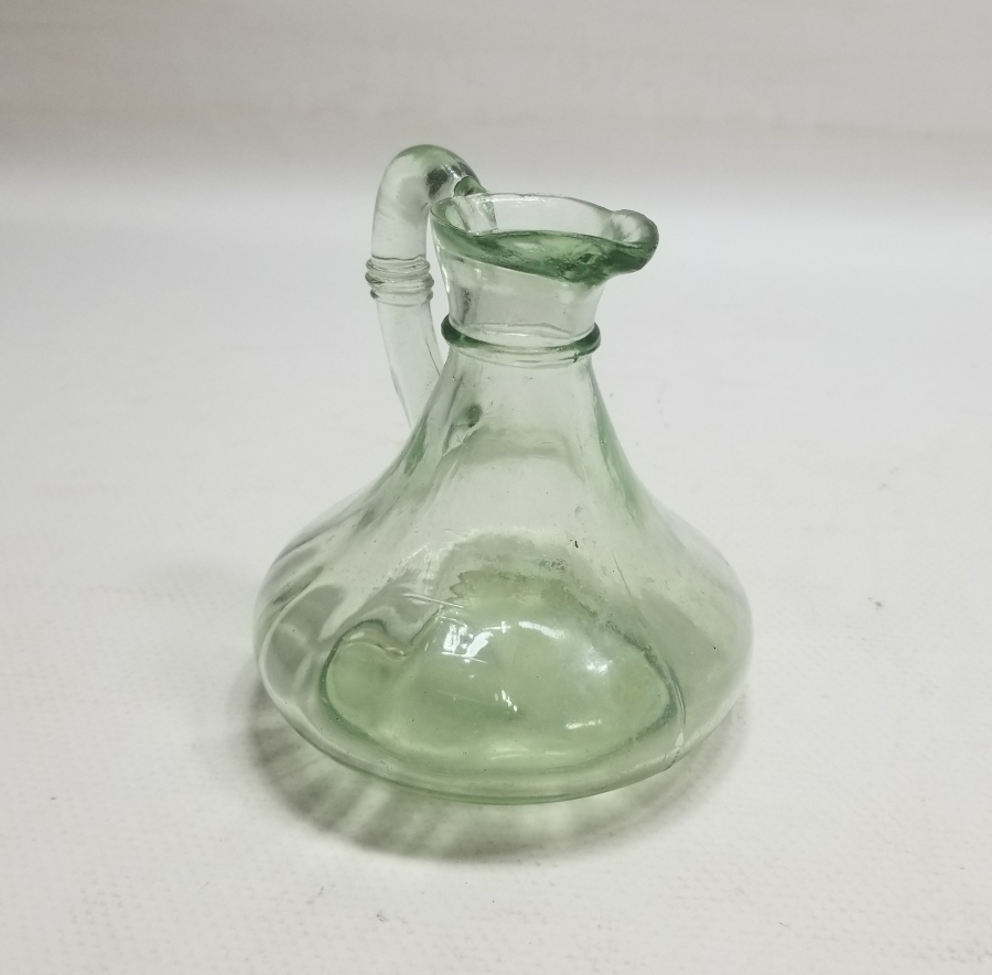 KABARTMA İŞÇİLİKLİ ANTİKA CAM SİRKELİK