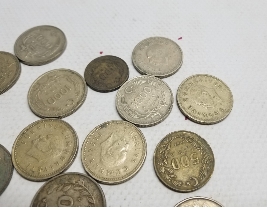 ANTİKA METAL PARA LOTU