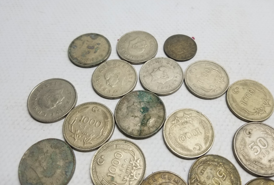 ANTİKA METAL PARA LOTU