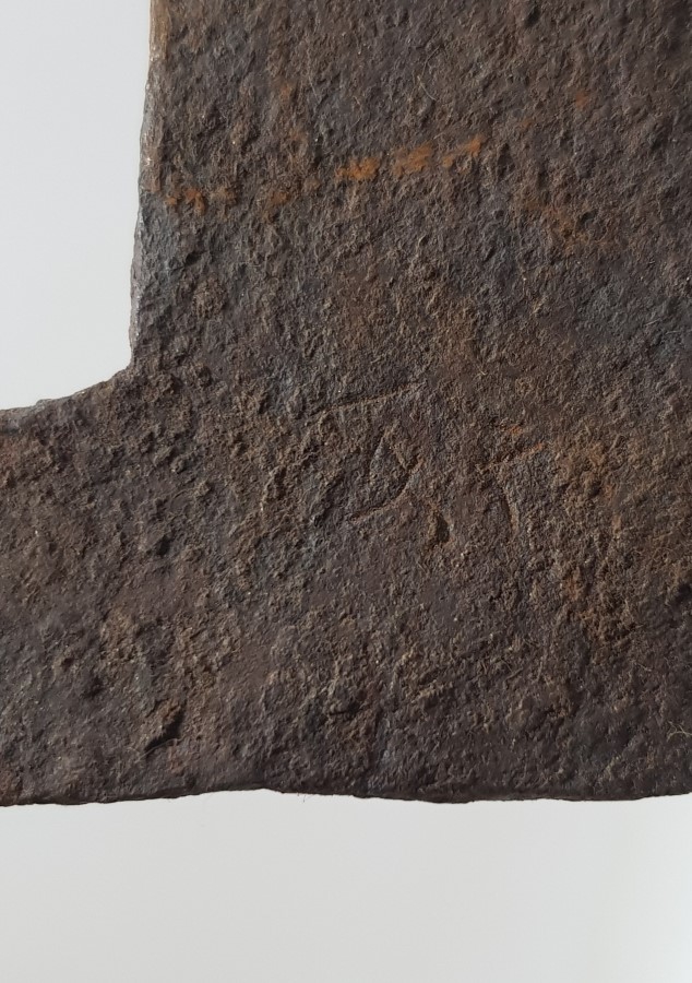 OSMANLI DÖNEMİ EL YAPIMI BÜYÜK BOY TEBER - BALTA