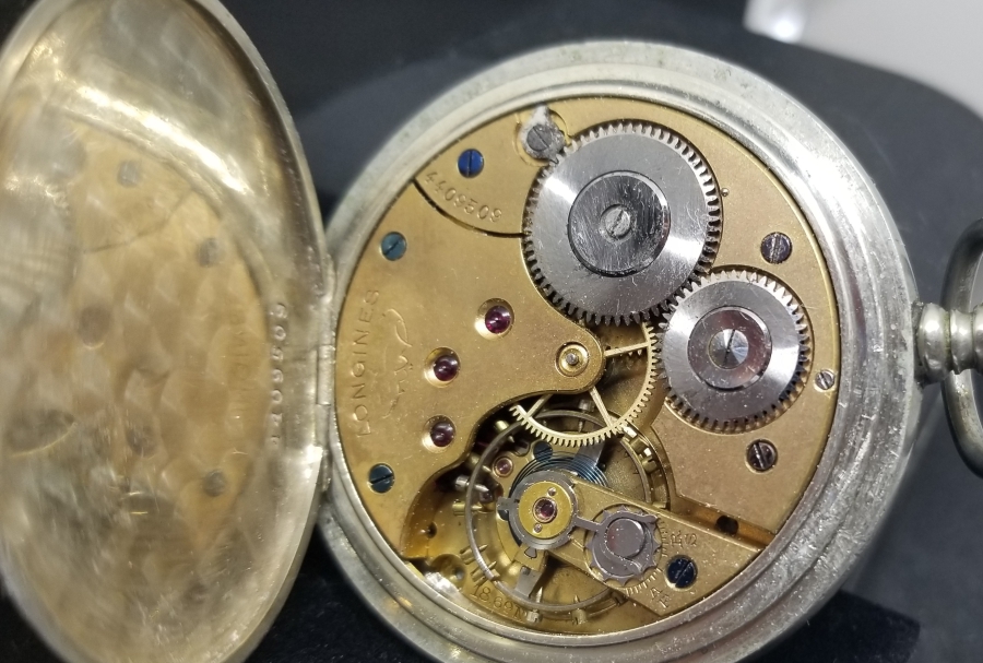 ORİJİNAL KUTUSUNDA OSMANLI DÖNEMİ LONGINES CEP SAATİ