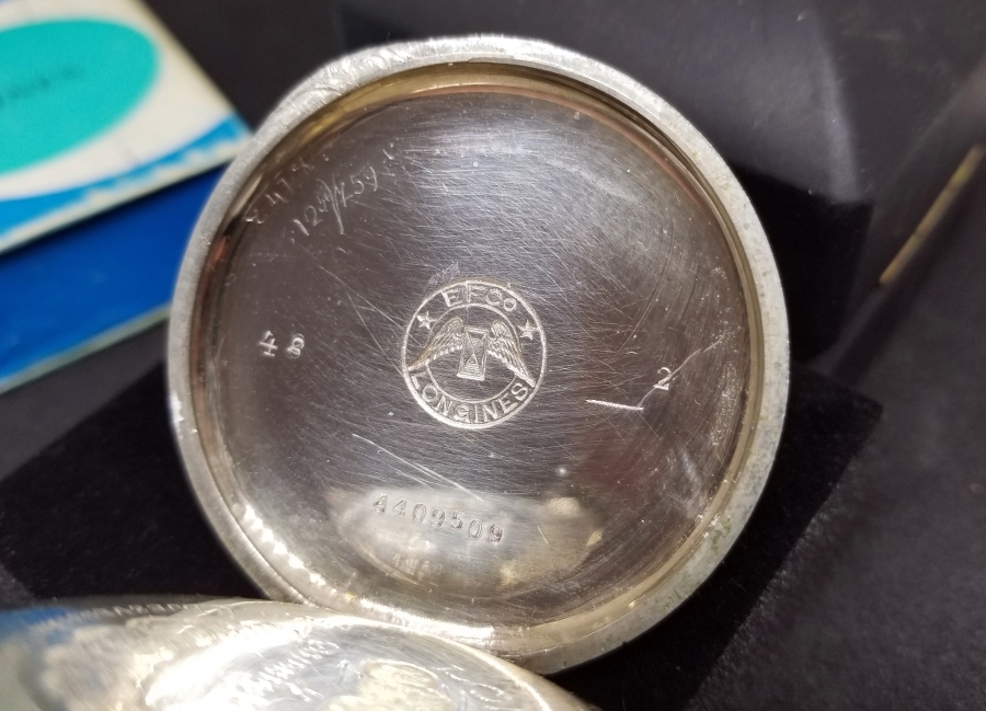 ORİJİNAL KUTUSUNDA OSMANLI DÖNEMİ LONGINES CEP SAATİ