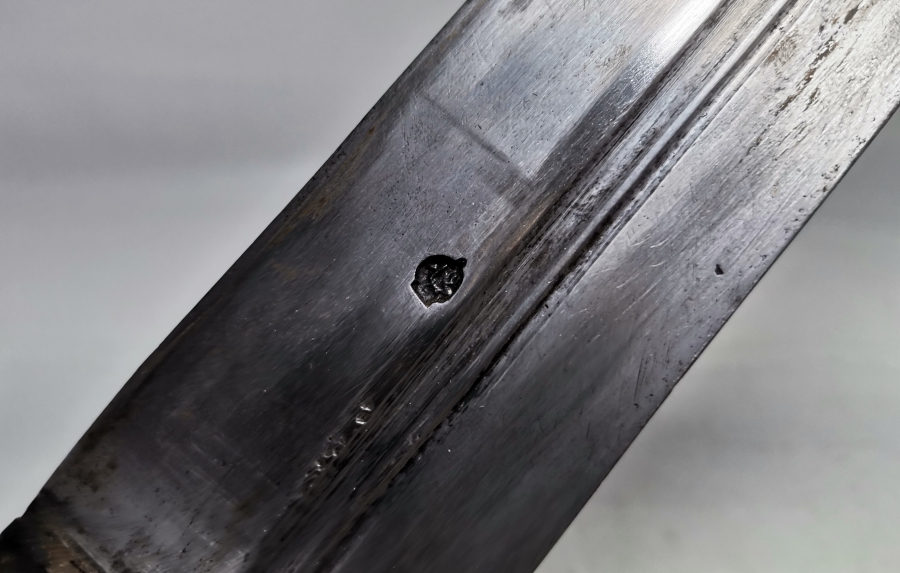 ÇİFT YÜZÜ USTA DAMGALI DEV BOYDA OSMANLI DÖNEMİ ÇERKEZ KAMASI