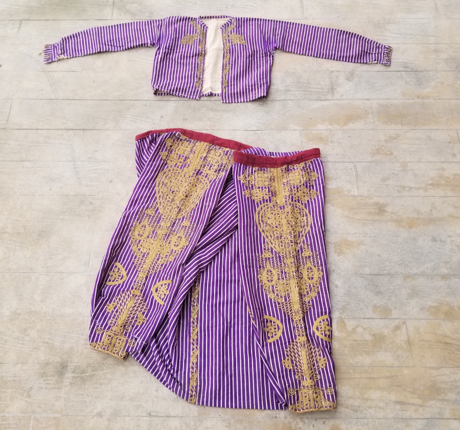 ÜZERİ AY YILDIZ FİGÜRLÜ OSMANLI DÖNEMİ AĞIR TAKIM