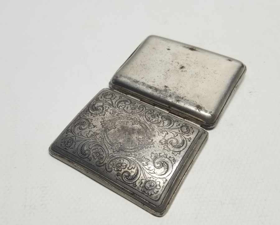 KALEM İŞÇİLİKLİ ANTİKA SİGARA TABAKASI