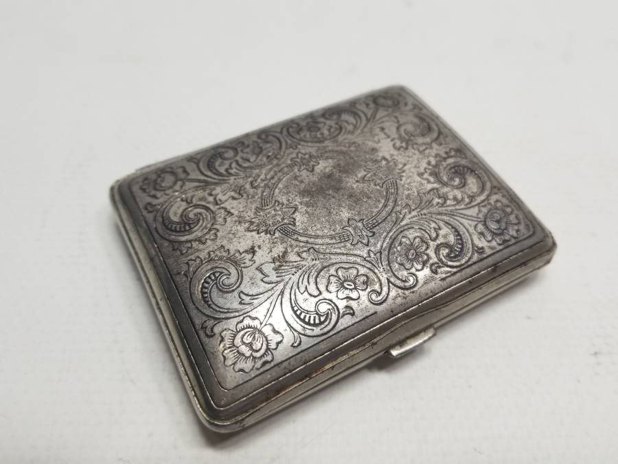 KALEM İŞÇİLİKLİ ANTİKA SİGARA TABAKASI