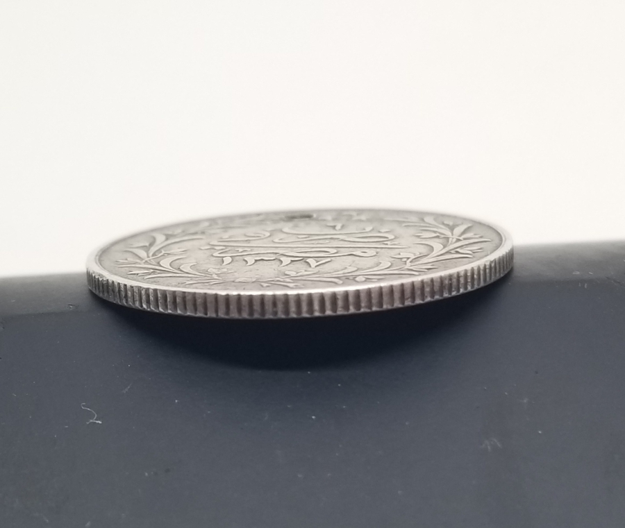 MEHMET REŞAT DÖNEMİ GÜMÜŞ MISIR 5 KURUŞ