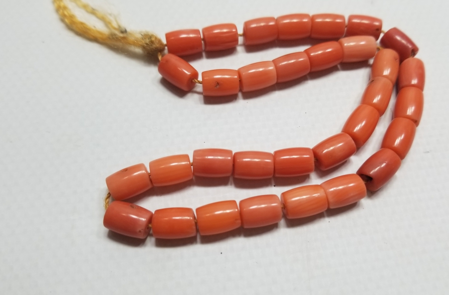 ANTİKA MERCAN TESPİH HABBELERİ