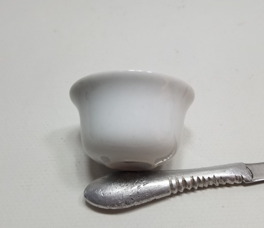 İÇİ AY YILDIZ FİGÜRLÜ ANTİKA ZARF FİNCANI