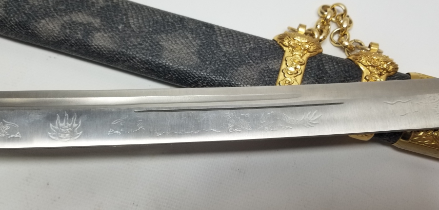 YAKIN DÖNEM DEKORATİF SAMURAY KILICI