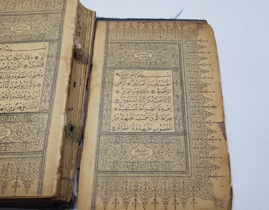 OSMANLI DÖNEMİ TAŞ BASKI KUR'AN-I KERİM