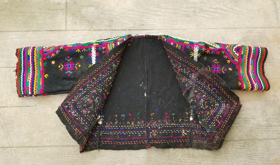 OSMANLI DÖNEMİ NADİR TİPTE BALIKESİR YÖRESİ TAHTACI GELİN CEPKENİ