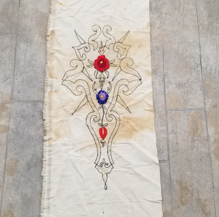 OSMANLI DÖNEMİ EL İŞİ BÜYÜK BOY PANO